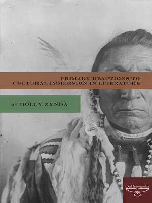 cover image of Primary Reactions to Cultural Immersion in Literature